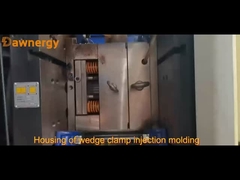 O processo de produção da pinça de cunha.